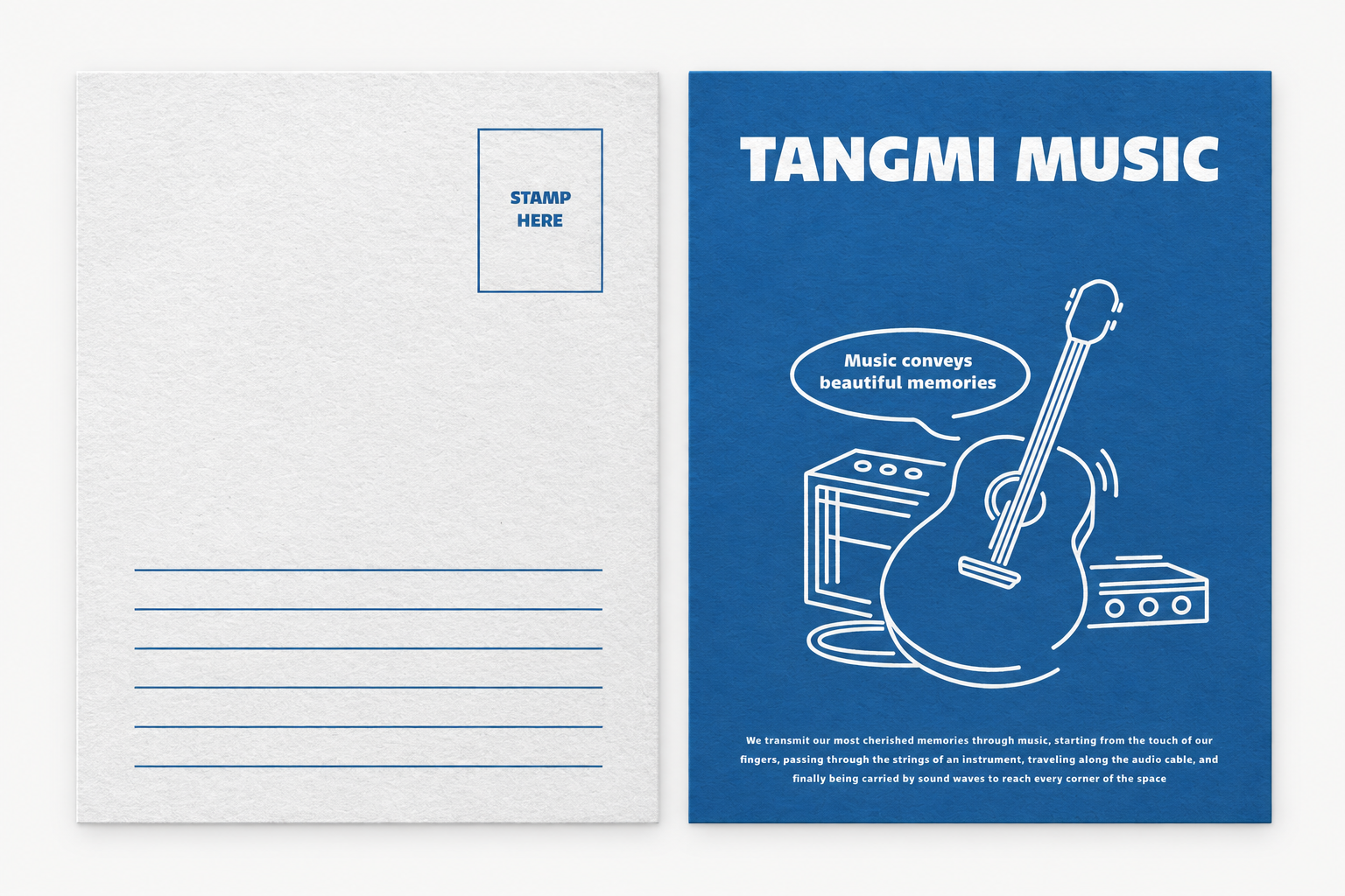 Tangmi經典款(藍底白圖)